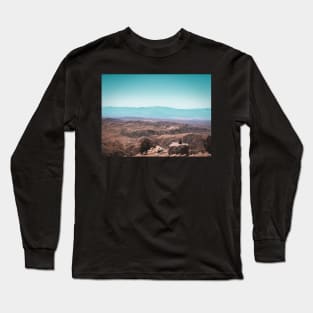 Joshua National Park Keys View Inukshuk V2 Long Sleeve T-Shirt